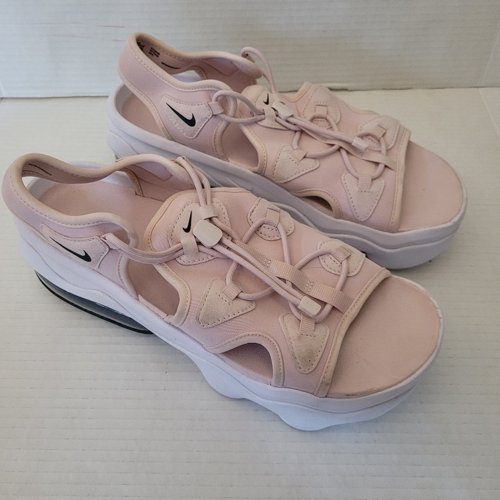 Nike Women's Air Max Coco Sandals White Pink Size 11 Shoes
